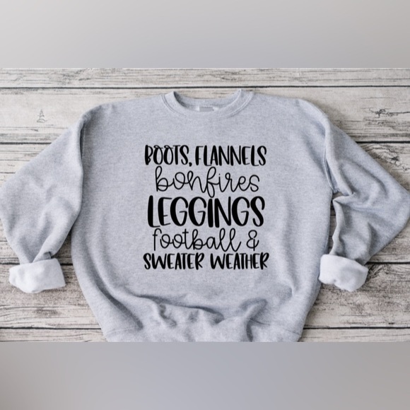 Gildan Tops - All Things Fall Crewneck